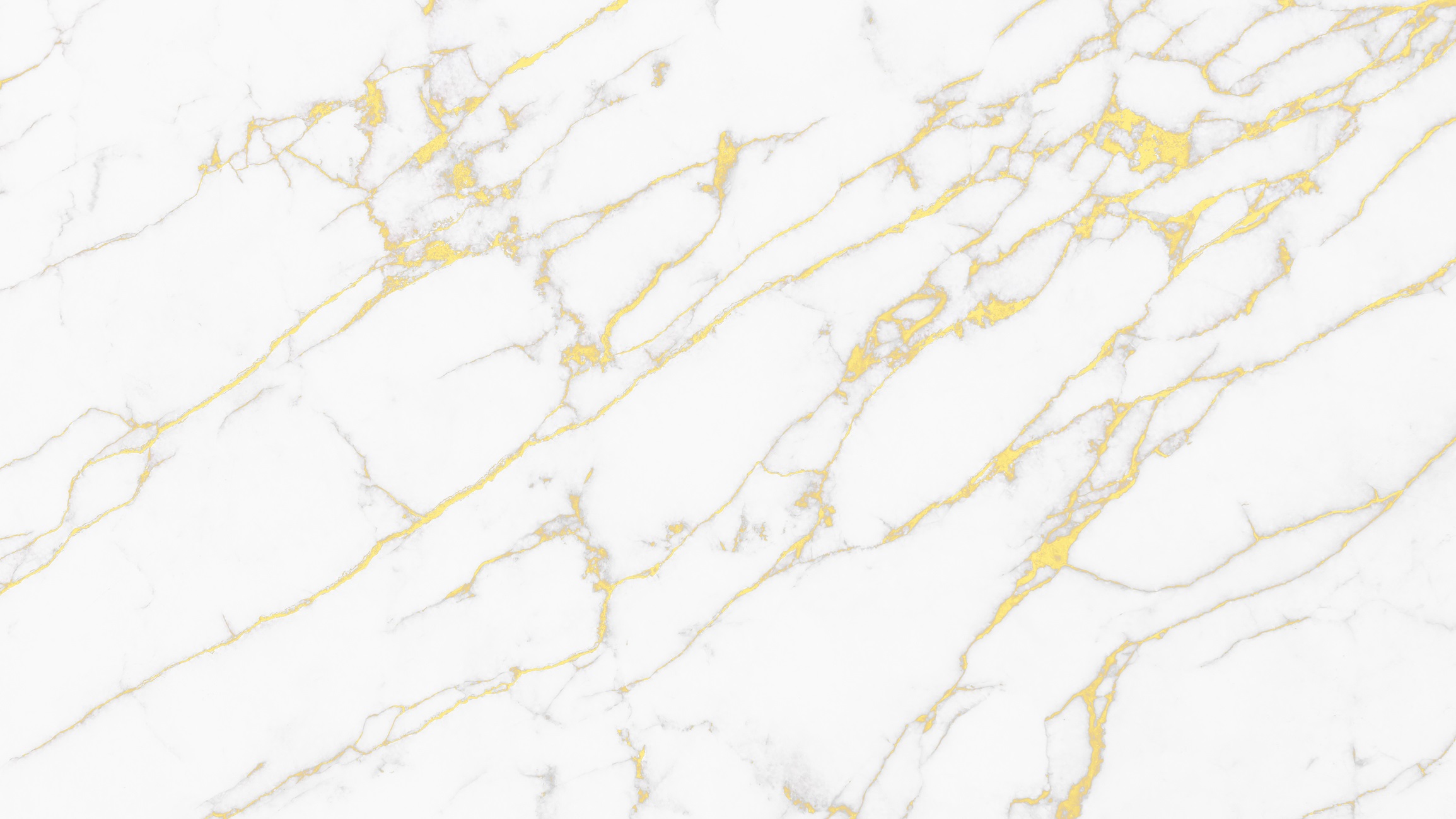 marbre blanc et veinage doré