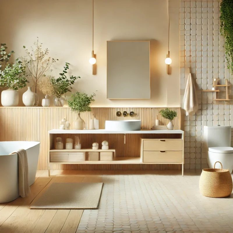 salle de bains scandinave