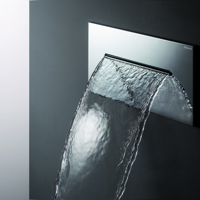 Douche de tête en cascade encastrée dans le mur – Ritmonio