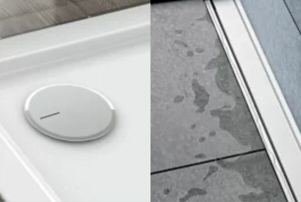 Comparaison entre une douche avec receveur et bonde et une douche à l’italienne avec caniveau linéaire